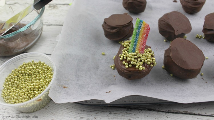 oreo truffles process