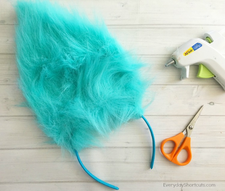 DIY Trolls Headband Everyday Shortcuts