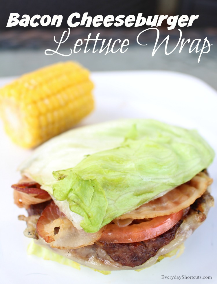 Bacon Cheeseburger Lettuce Wrap