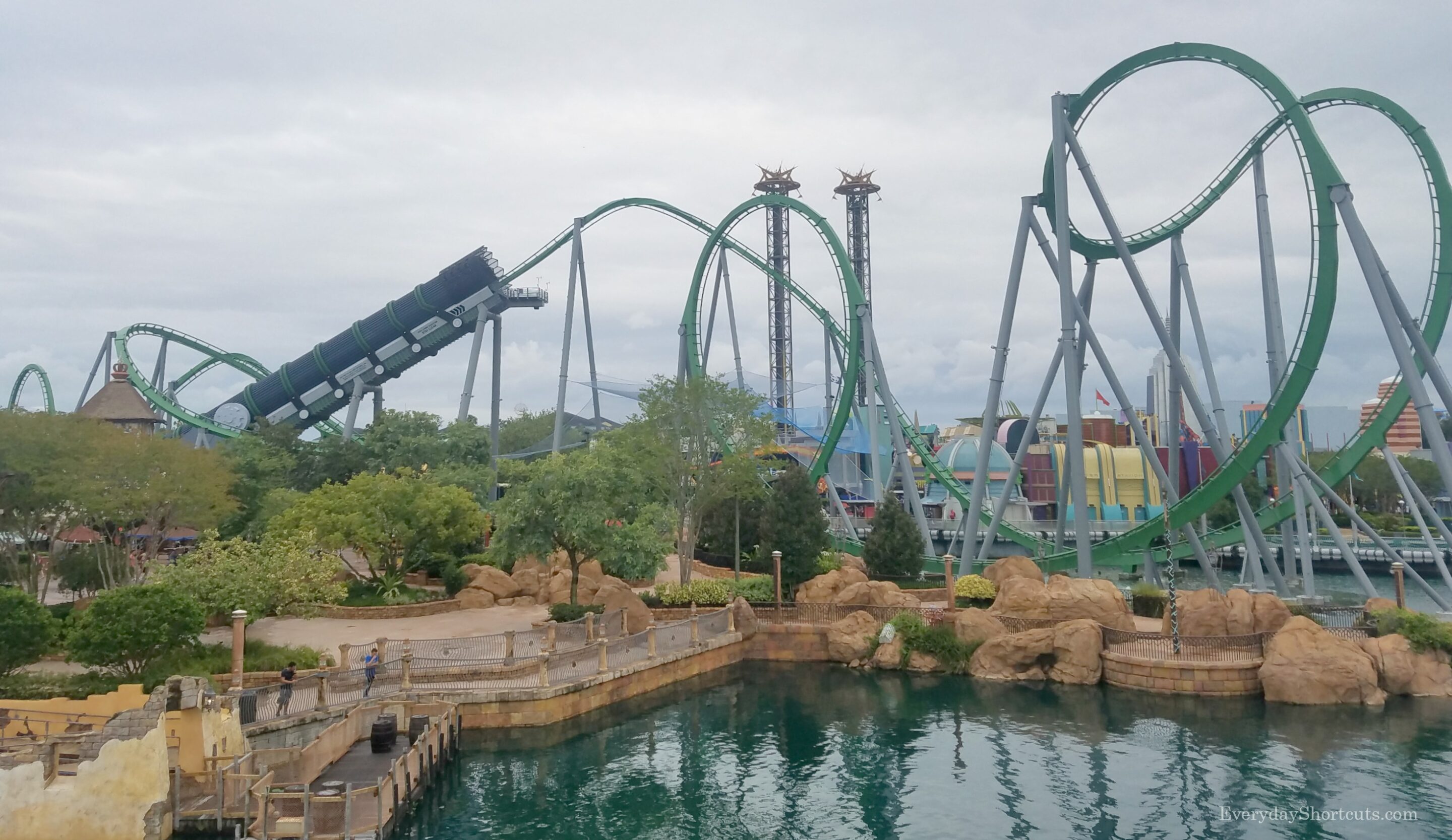 View Of Islands Of Adventure Park 