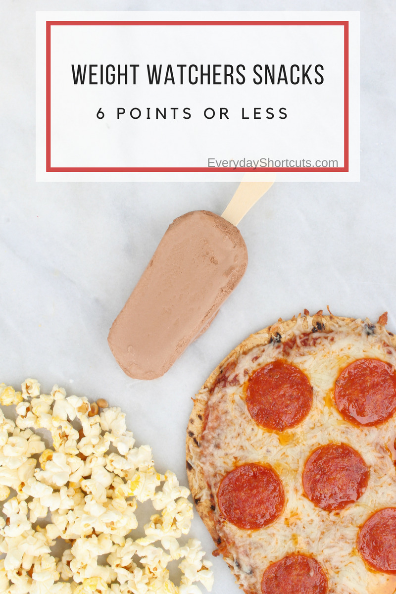 Weight Watchers Snacks 6 Points or Less - Everyday Shortcuts