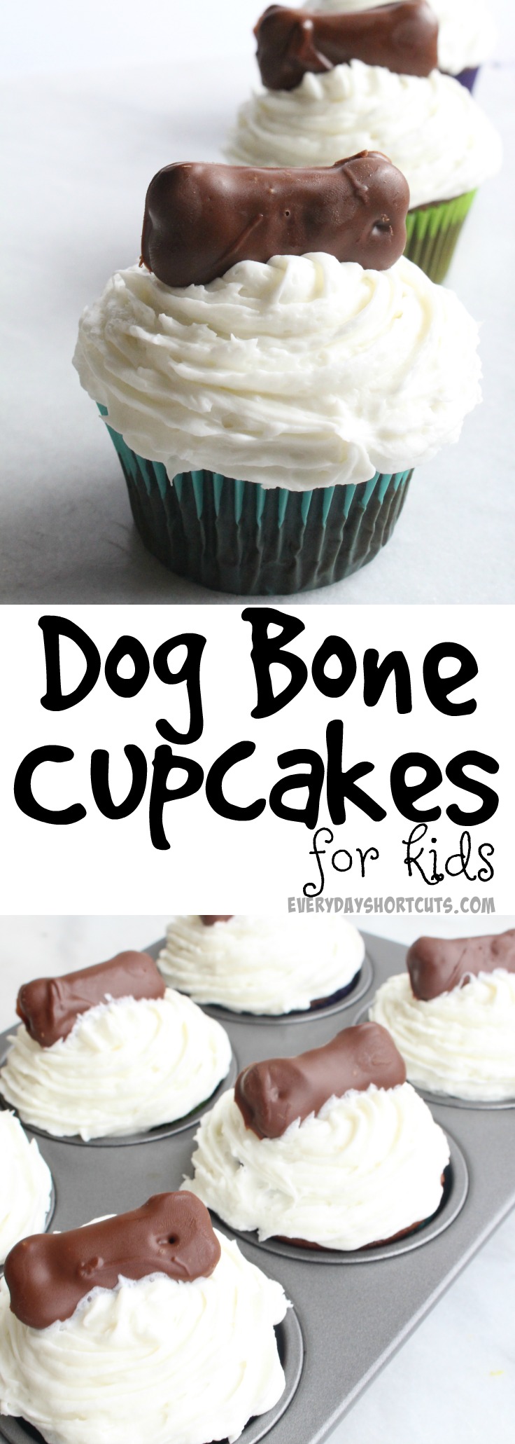 Dog bone outlet cupcakes