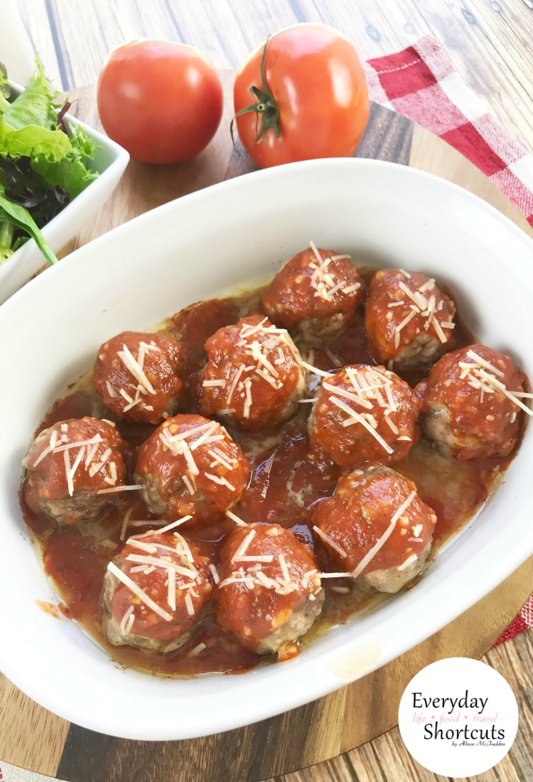 Keto Meatballs with Marinara Sauce