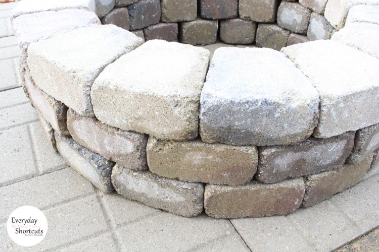 How To Build A Fire Pit On A Paver Patio Everyday Shortcuts