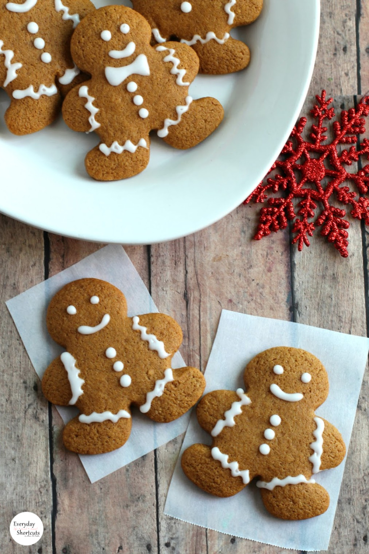 Gluten Free Gingerbread Men Cookies - Everyday Shortcuts