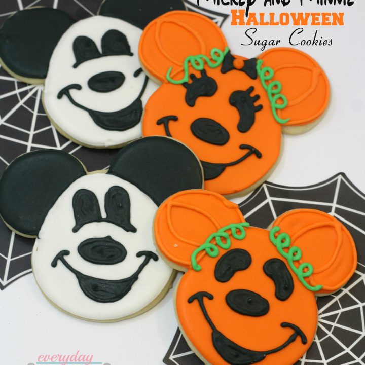 canción Presta atención a Siempre Mickey & Minnie Halloween Sugar Cookies