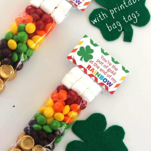 St. Patrick's Day Rainbow Treat Bags