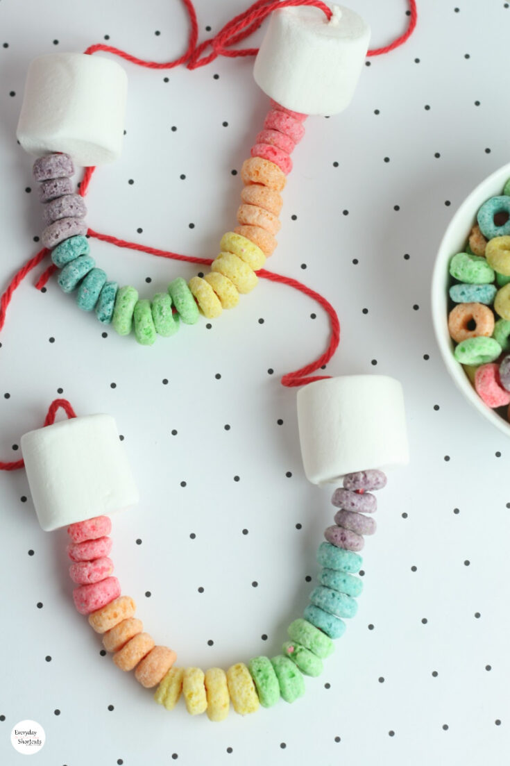 Rainbow Edible Necklace - Everyday Shortcuts