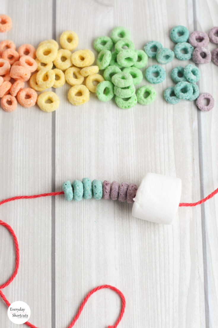 Rainbow Edible Necklace - Everyday Shortcuts
