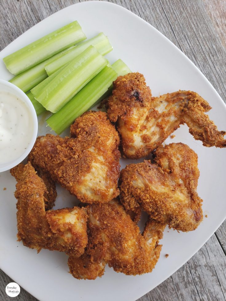 Keto Air Fryer Chicken Wings Everyday Shortcuts