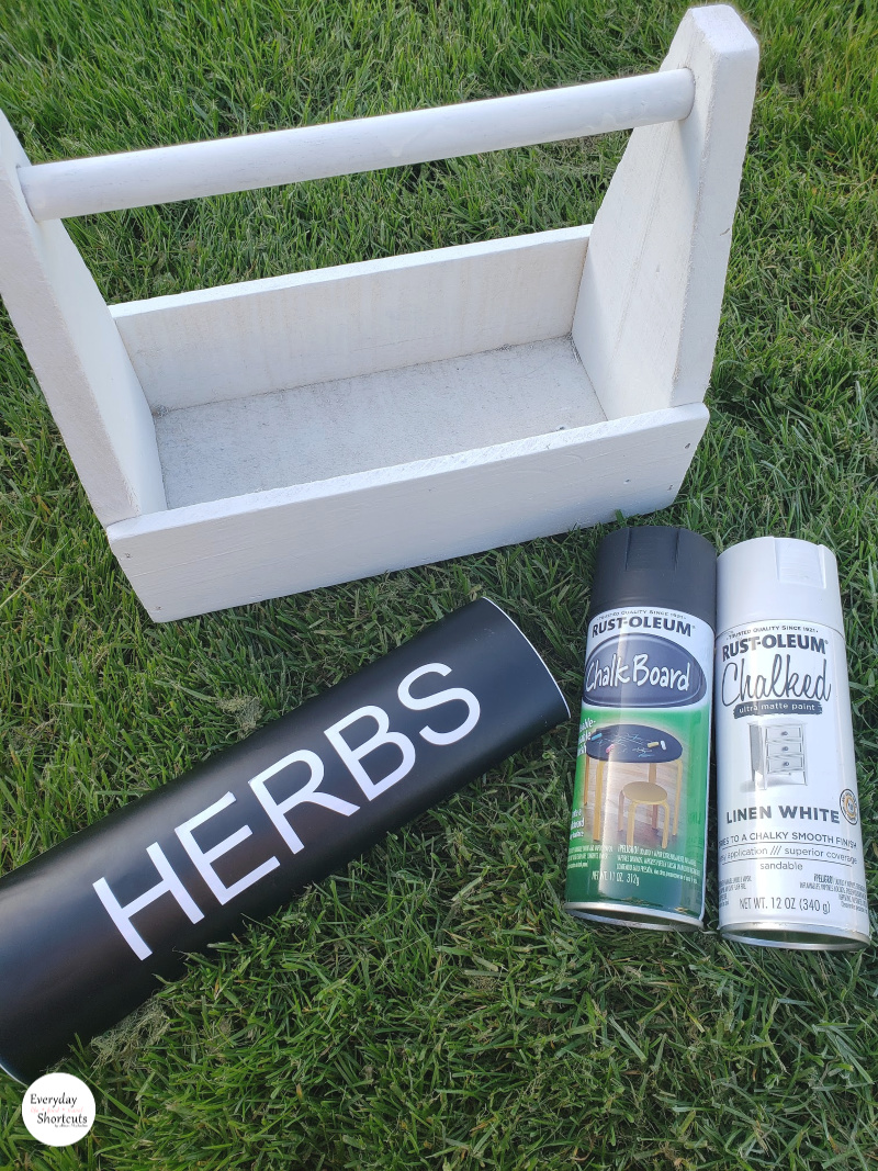 herbs garden box supplies