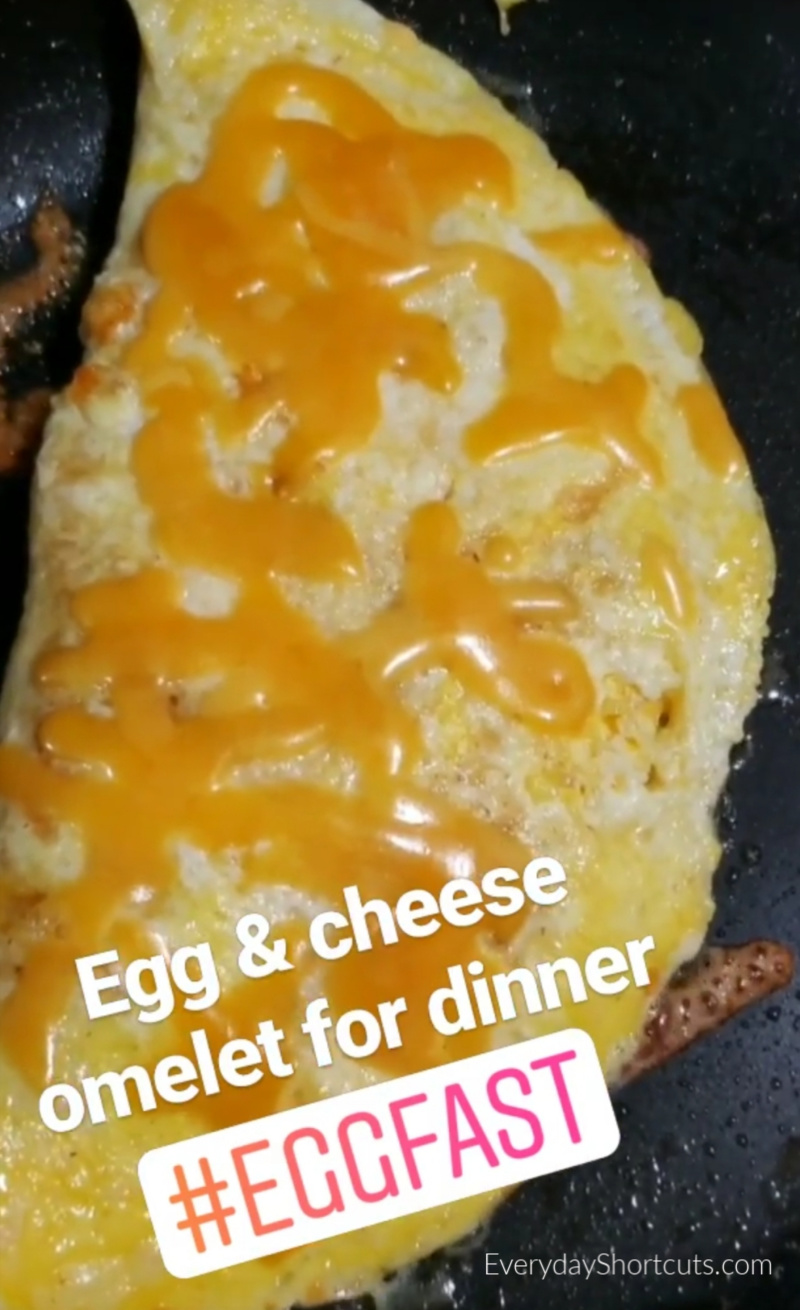 cheesy omelette