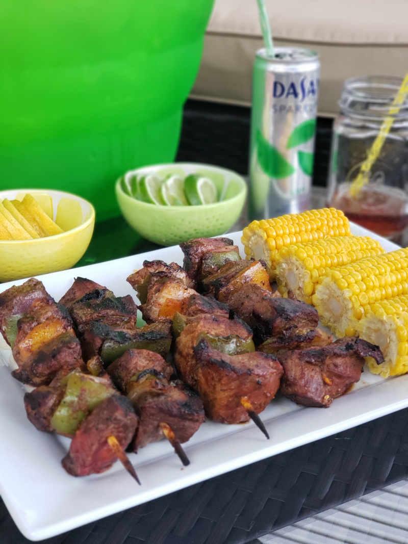 steak skewers for a bbq