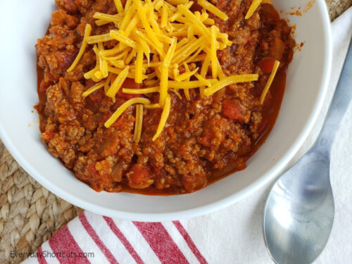 Keto Chili Recipe - Everyday Shortcuts