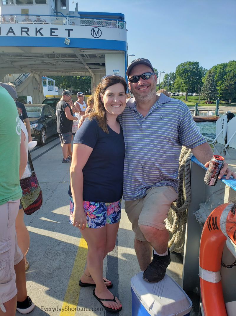 couples getaway on the miller ferry