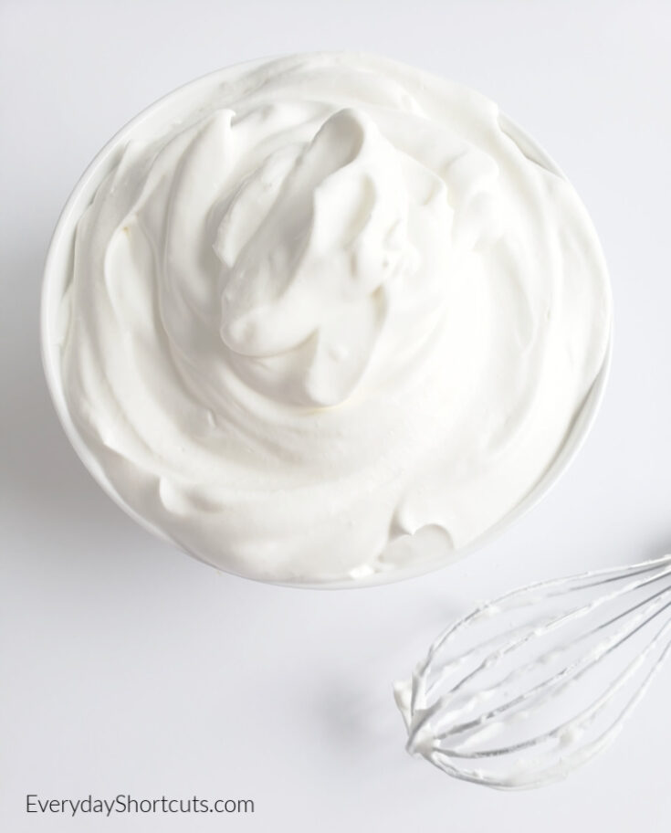 Keto Fluffy Whipped Cream - Everyday Shortcuts