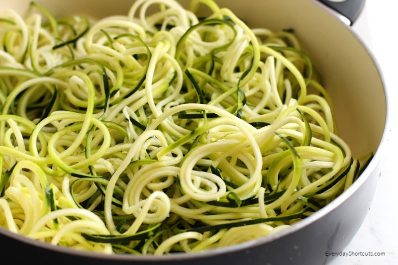 zoodles from zucchini