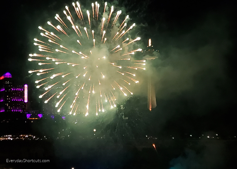 fireworks at niagara falls