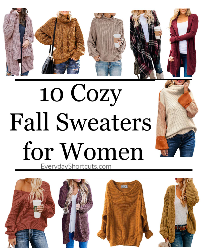 cozy fall sweaters for women