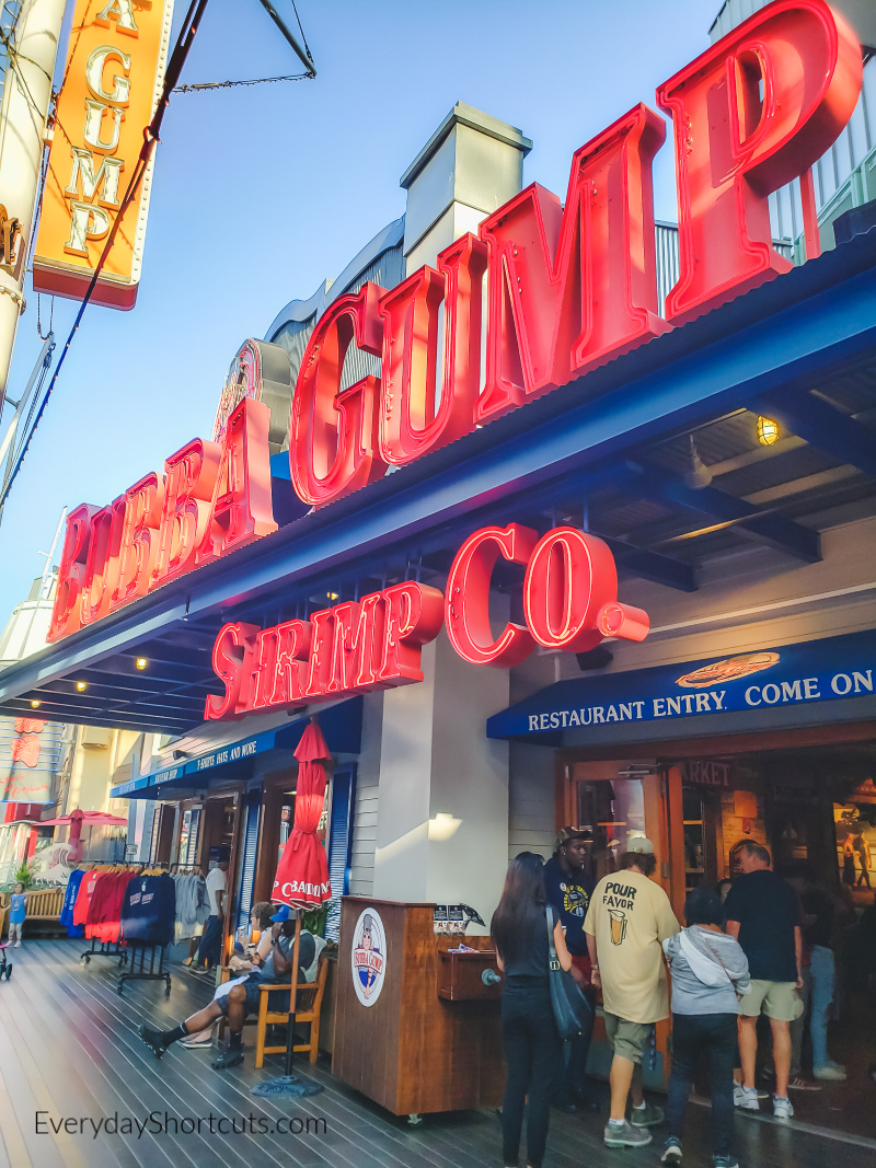 bubba gump shrimp co review in hollywood