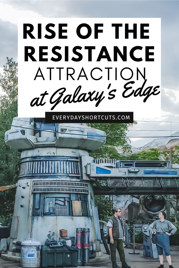 Rise of the Resistance at Galaxy's Edge