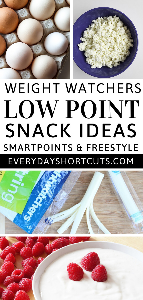 Weight Watchers Low Point Snack Ideas