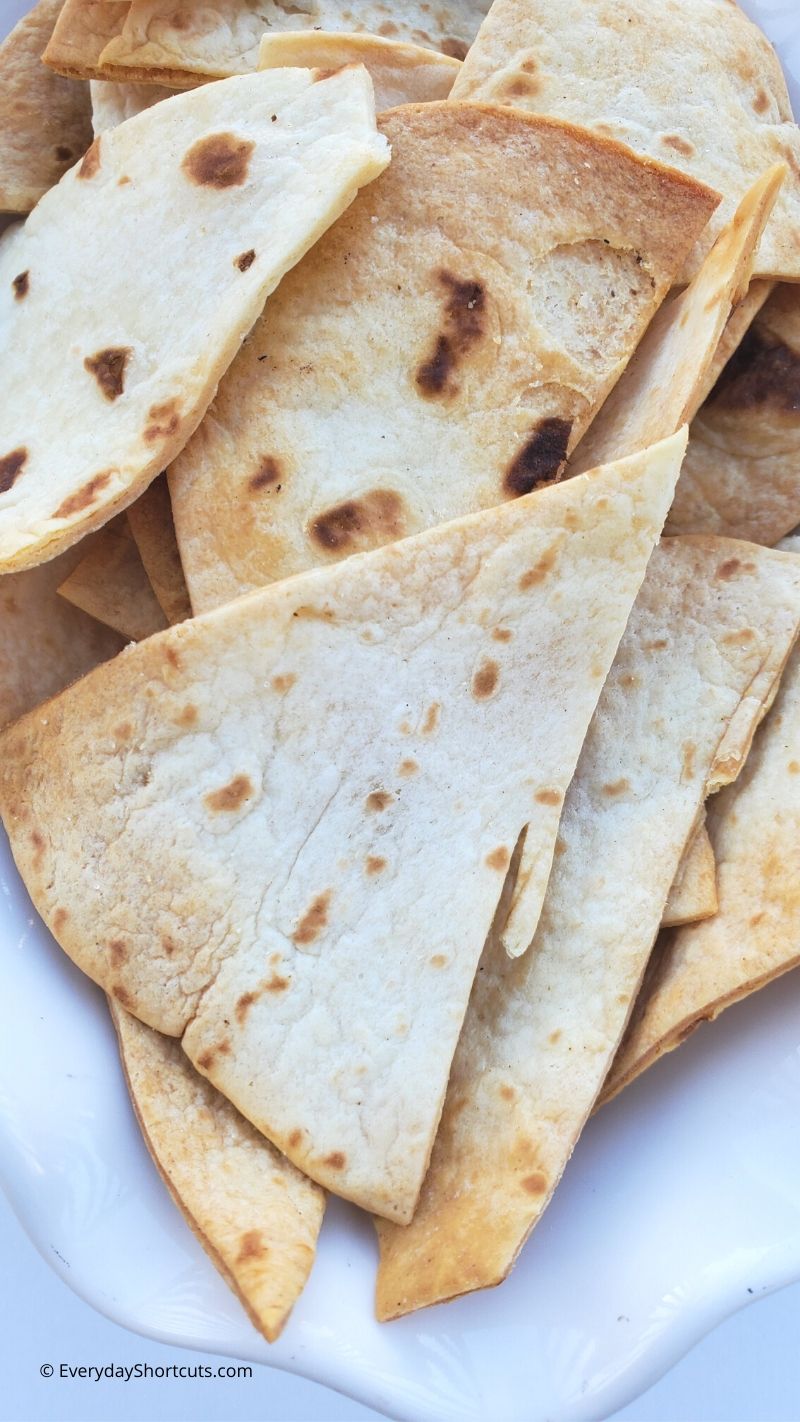 Low Carb Air Fryer Tortilla Chips Everyday Shortcuts