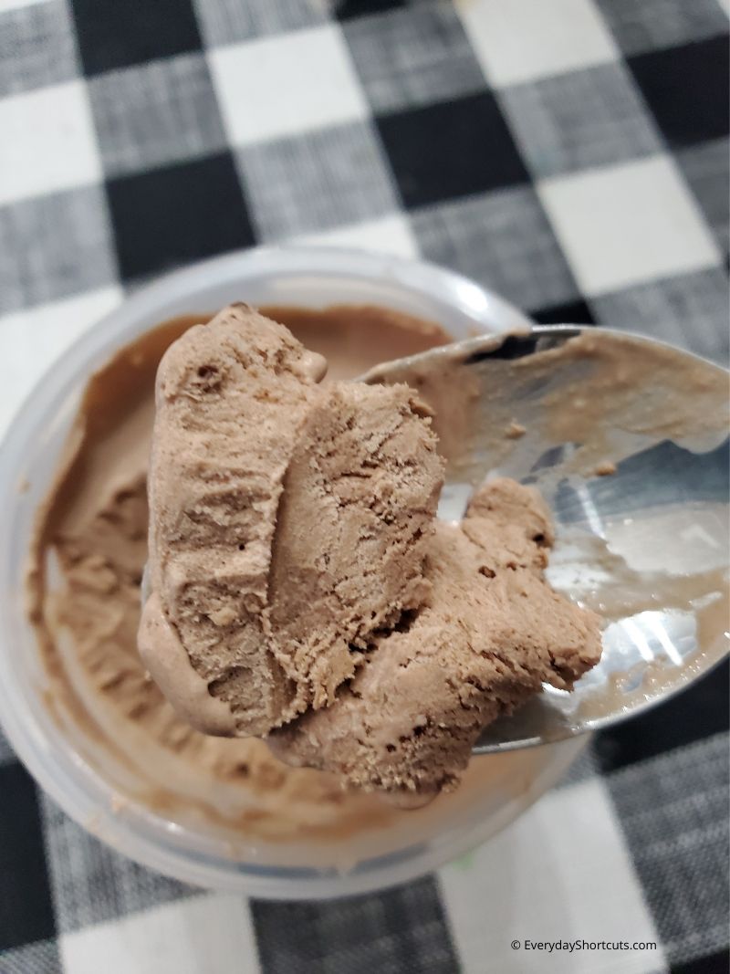 Keto Mason Jar Chocolate Ice Cream