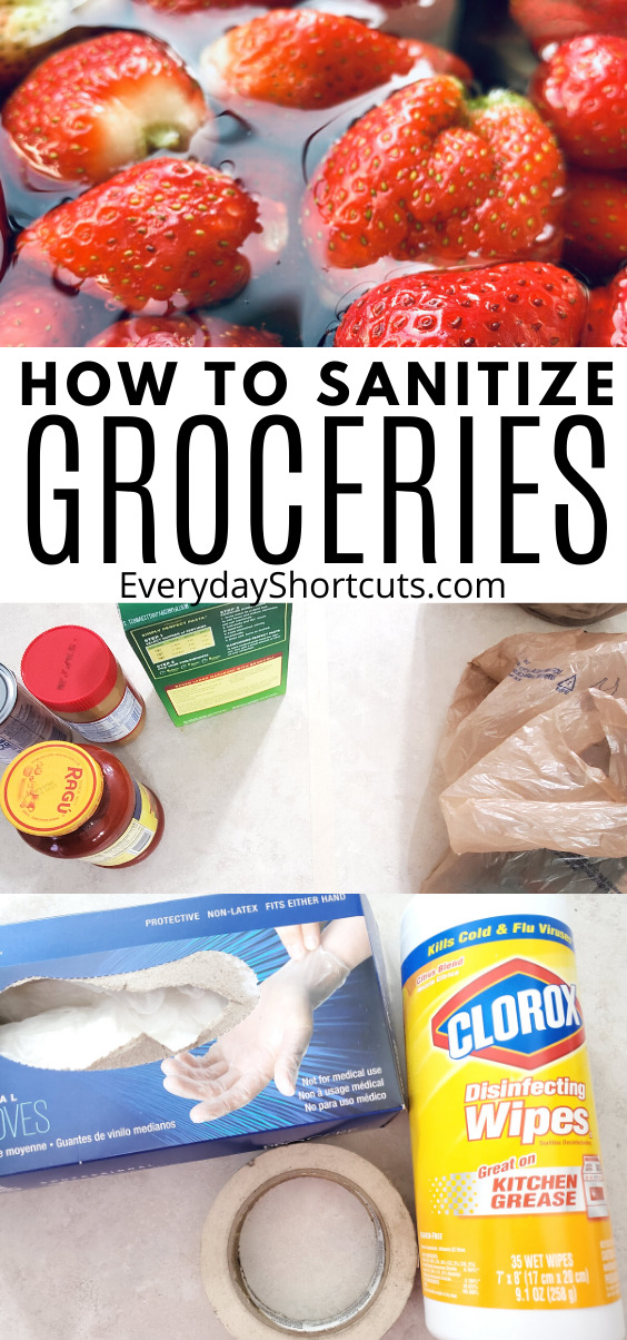 How to Sanitize Groceries Properly