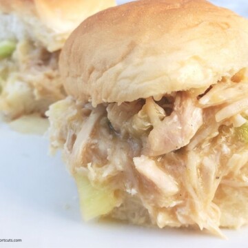 Hot Shredded Chicken Sandwiches - Everyday Shortcuts