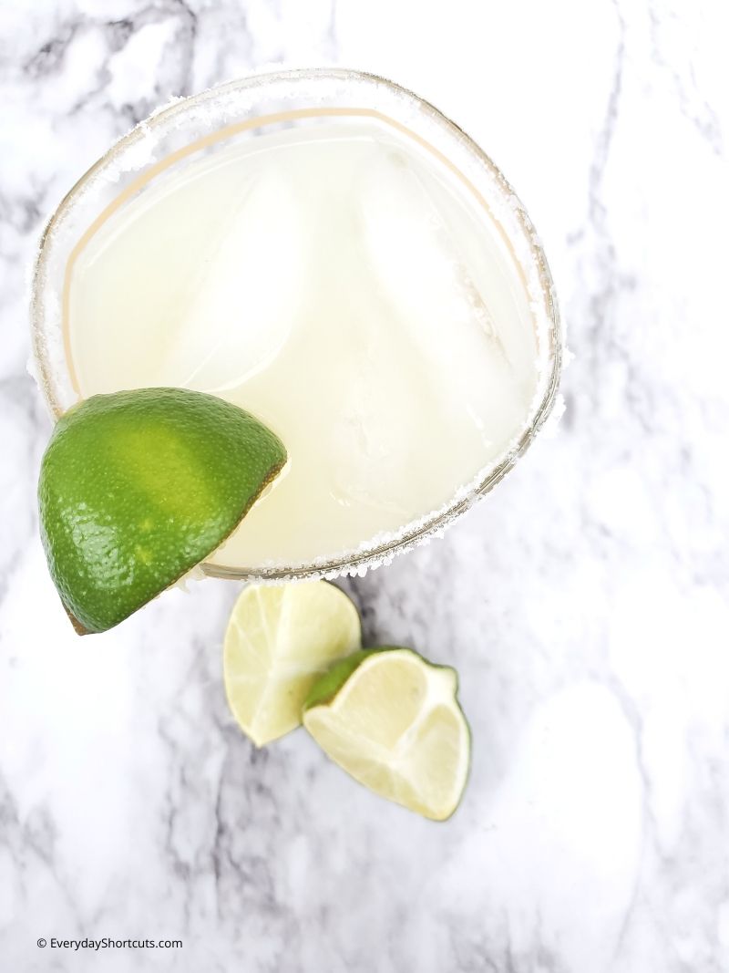 keto alcoholic skinny margarita