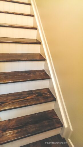 DIY Stairs Makeover: From Carpet to Wood - Everyday Shortcuts