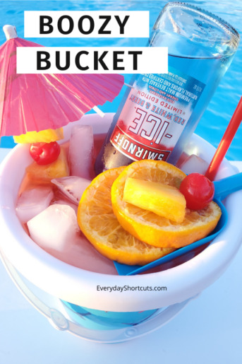 Beach Bucket Cocktail - Everyday Shortcuts