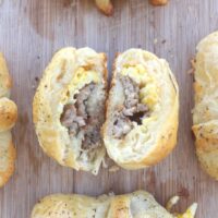 Sausage, Egg and Cheese Breakfast Rolls - Everyday Shortcuts