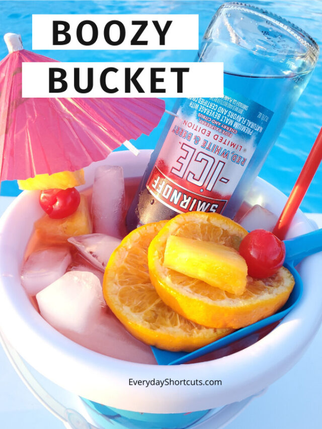 Beach Bucket Cocktail - Everyday Shortcuts