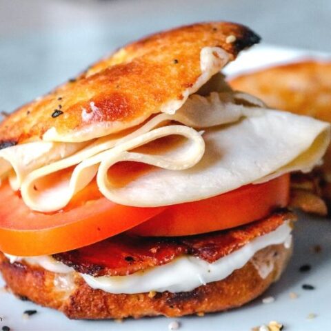 Keto Turkey Bacon Club