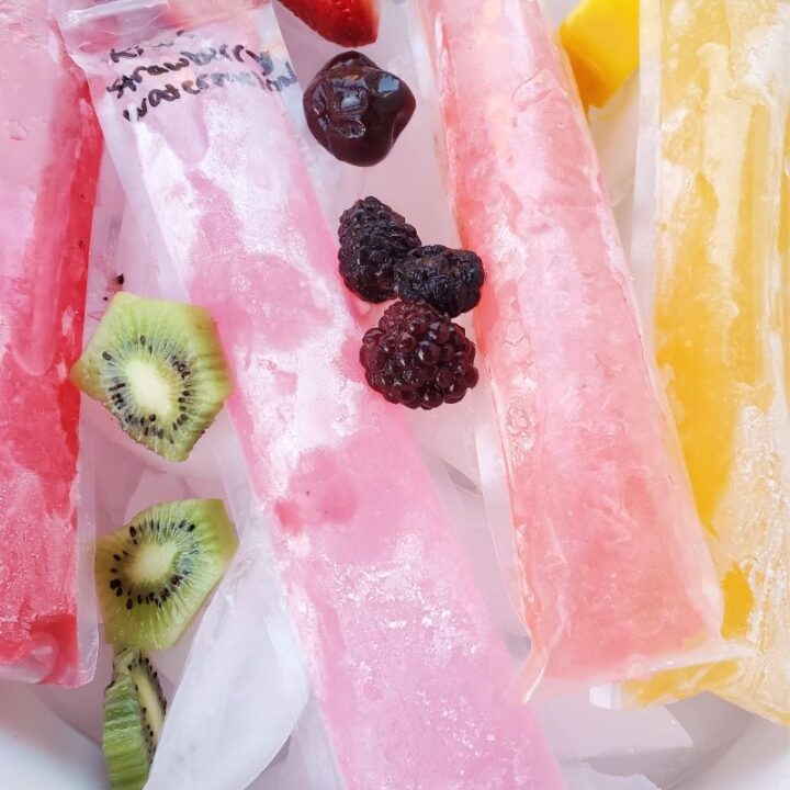 Boozy Freeze Pops {Keto-Friendly}