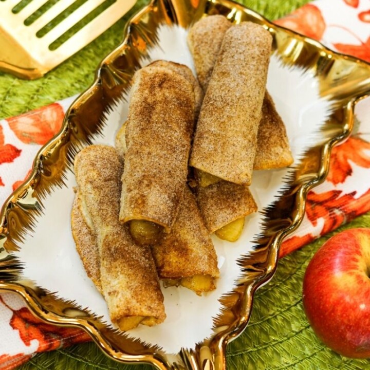 Air Fryer Apple Pie Roll Ups