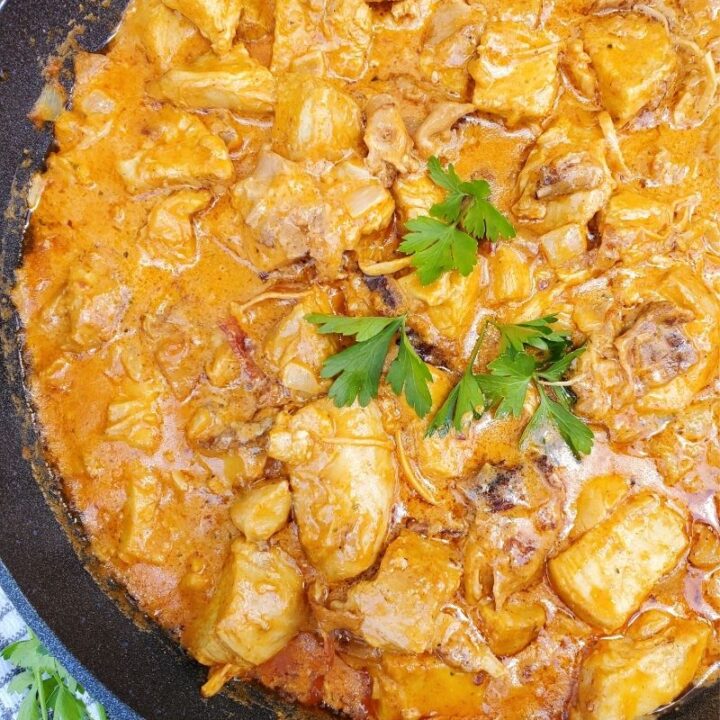 Keto Smoked Bacon Butter Chicken