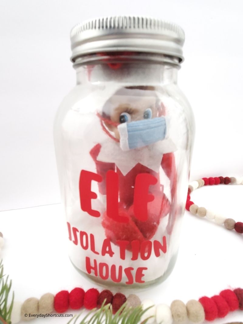 how to make an Elf on the Shelf Isolation House