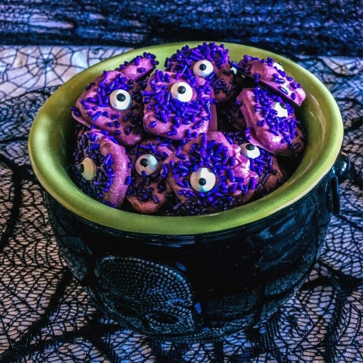 Purple People Eater Pretzels