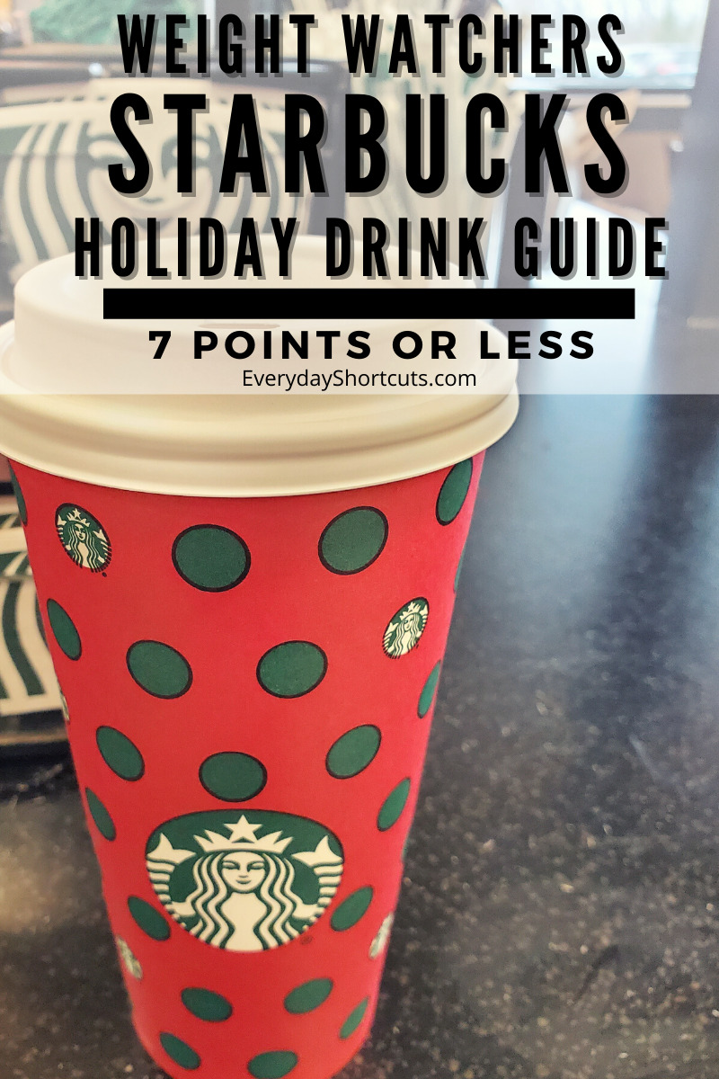 Weight Watchers Starbucks Holiday Drink Guide