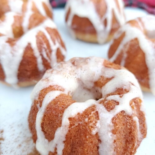 His, Hers and Ours DIY: MINI EGGNOG BUNDT CAKES