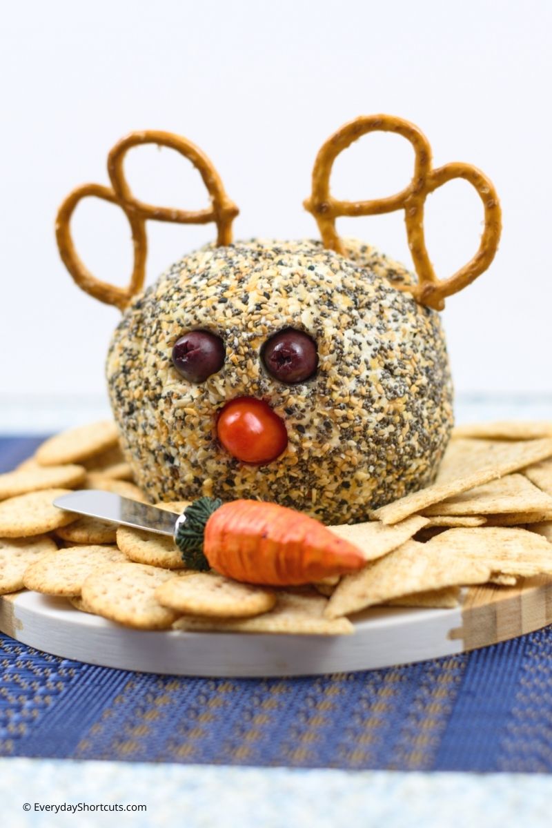 how to make a Reindeer Cheese Ball