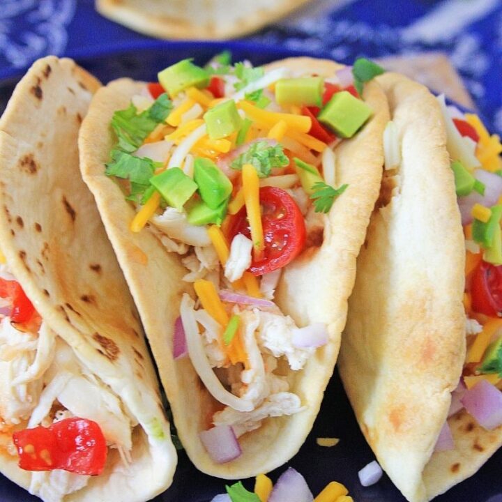 Instant Pot Sweet Chili Lime Chicken Tacos