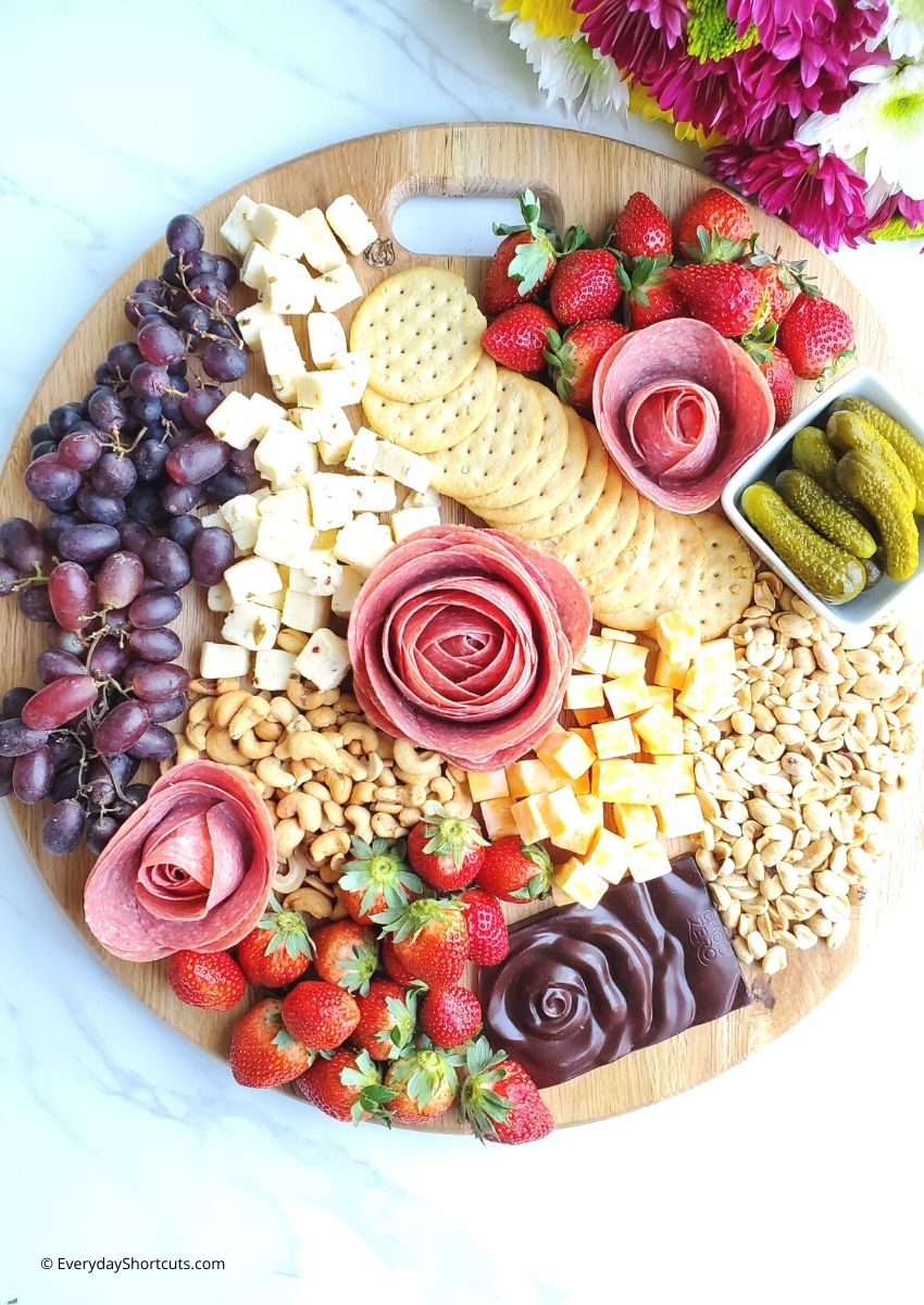 How to Make Charcuterie Board Meat Roses