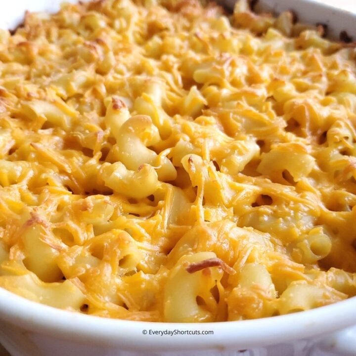 how long for baked mac and cheese