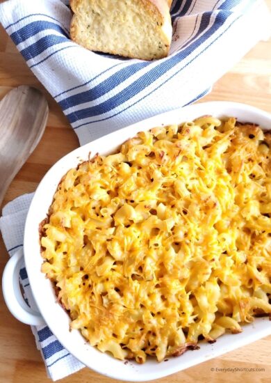 Baked Mac and Cheese - Everyday Shortcuts