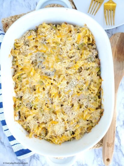 Tuna Noodle Casserole - Everyday Shortcuts