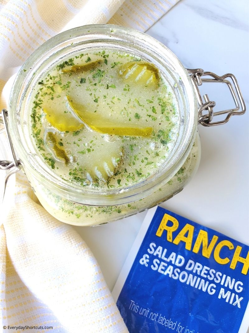 ranch seasoned pickles